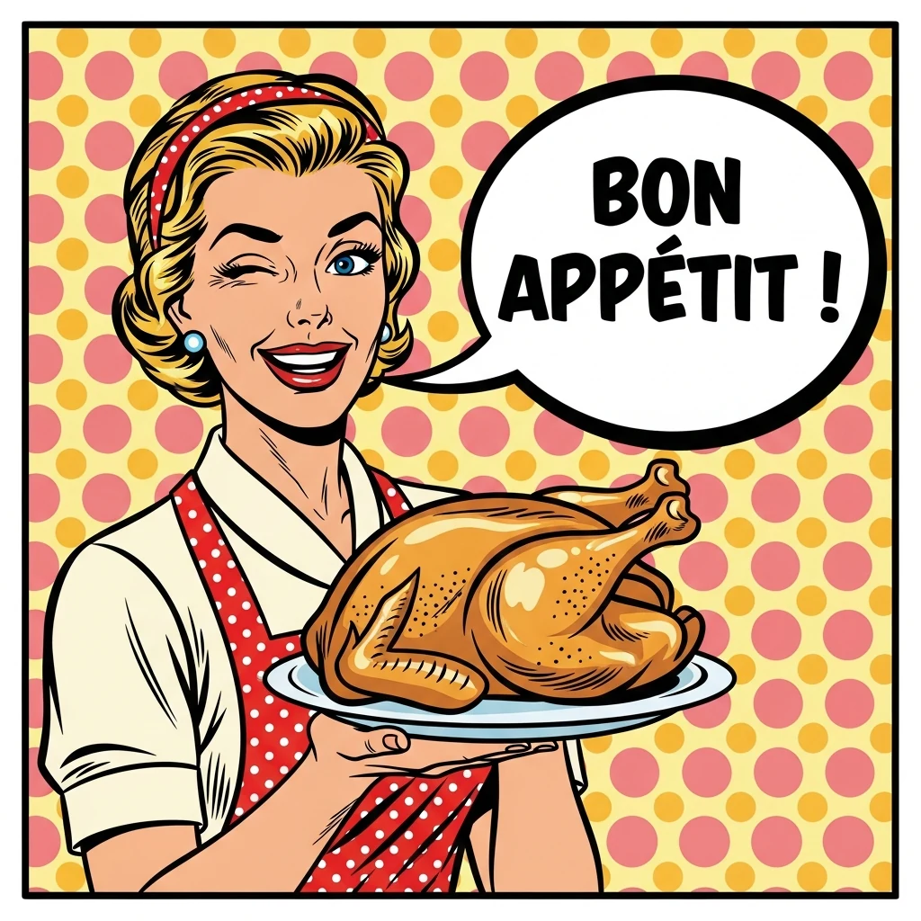 Marie-France Latour — cuisine pop art
